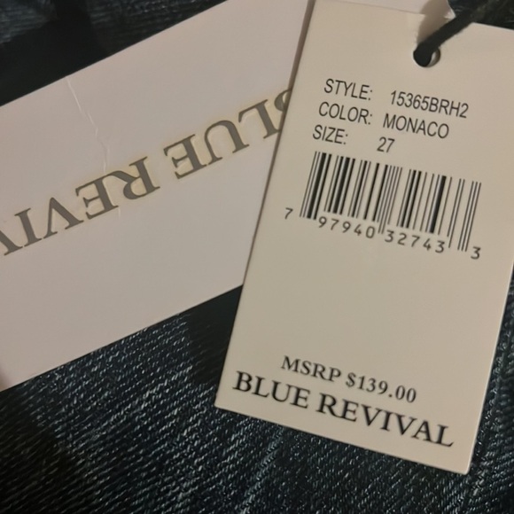 Blue Revival Boyfriend Jeans size 27 - Picture 4 of 4